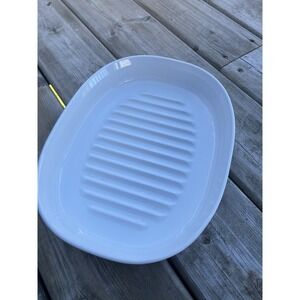 Vintage Corning Ware MC-4-B Roaster dish F-4-B Oven And Microwave 2,5L USA